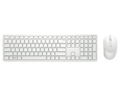 Dell Pro Belaidė klaviatūra ir pelė - KM5221W - US International (QWERTY) - Baltas