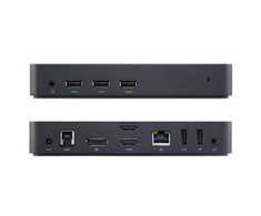 Dell Ultra HD Triple Video Docking Station D3100 USB vaizdo prijungimo stotis, Ethernet LAN (RJ-45) jungtys 1, DisplayPorts kiekis 1, USB 2.0 jungtys 2 kiekis, HDMI jungtys 2 kiekis, Ethernet LAN, Garantija 12 mėn.