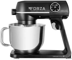 Virtuvinis kombainas ECG FORZA 6600 Metallo Nero Kitchen Machine, 1800W