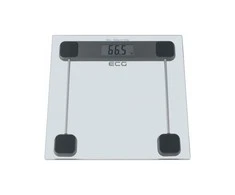 Svarstyklės ECG OV 137 Glass Personal fitness scale, large LCD display, max. weight 180 Kg