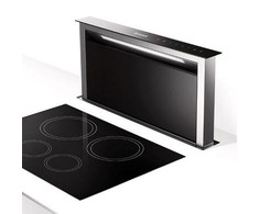 Gartraukis FABER | FABER FABULA EVO+BH A90, Juodas/Stiklas, LIETIMO TALPINĖ, 1 Led LV 4000K, 90 cm