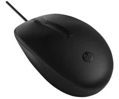 Hewlett Packard (HP) HP 125 USB Pelė su laidu, Sanitizable - Juodas (BULK of 120 pcs)