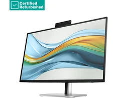 Hewlett Packard (HP) RENEW GOLD HP 527pm Series 5 Pro QHD Conferencing Monitorius - 27" 2560x1440 QHD 350-nit 100Hz AG, IPS, USB-C(100W/15W)/HDMI/DP Daisy-Chain, 3x USB-A, speakers, webcam, RJ-45 LAN, height adjust/tilt/swivel/pivot, 1 metai (replaces E27m)