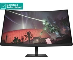 Hewlett Packard (HP) RENEW GOLD HP OMEN 32c Curved Gaming Monitorius - 31.5" 2560x1440 QHD 400-nit 165Hz AG, Curved, VA HDR 400, 2x HDMI/DisplayPort, height adjustable/tilt, 1 metai (Atnaujinta)