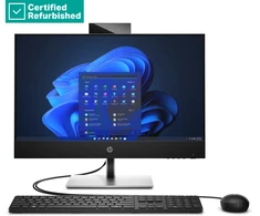 Hewlett Packard (HP) RENEW Sidabrinis HP Pro 440 G9 AIO All-In-One - i5-14500, 16GB, 512GB SSD, 23.8 FHD Non-Touch AG, Height Adjustable, USB Mouse, Win 11 Pro, 1 metai (Atnaujinta)
