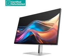 Hewlett Packard (HP) RENEW Sidabrinis HP 727pq Series 7 Pro QHD Monitorius - 27" 2560x1440 QHD 400-nit 120Hz AG, IPS Juodas HDR 400, USB-C(15W)/HDMI/DisplayPort/DisplayPort-out, 3x USB-A, No, height adjustable/tilt/swivel/pivot, 1 metai (replaces Z27q G3) (Atnaujinta)