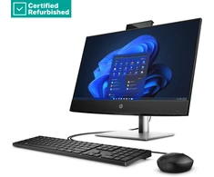 Hewlett Packard (HP) RENEW Sidabrinis HP Pro 440 G9 AIO All-In-One - i5-14500, 16GB, 512GB SSD, 23.8 FHD Non-Touch AG, Height Adjustable, USB Mouse, Win 11 Pro, 1 metai (Atnaujinta)