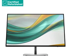 Hewlett Packard (HP) RENEW Sidabrinis HP 527pf Series 5 Pro QHD Monitorius - 27" 1920x1080 FHD 350-nit 100Hz AG, IPS, HDMI/DisplayPort, 4x USB-A, height adjustable/tilt/swivel/pivot, 1 metai (replaces E27 G5)