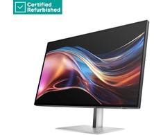 Hewlett Packard (HP) RENEW Sidabrinis HP 727pu Series 7 Pro QHD Charging Monitorius - 27" 2560x1440 QHD 400-nit 120Hz AG, IPS Juodas HDR 400, USB-C(100W)/USB-C(15W)/HDMI/DisplayPort/DisplayPort-out, 5x USB-A, RJ-45 LAN, height adjustable/tilt/swivel/pivot, 1 metai (Atnaujinta)