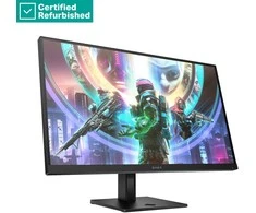 Hewlett Packard (HP) RENEW Sidabrinis HP OMEN 27qs QHD Gaming Monitorius - 27" 2560x1440 QHD 400-nit 240Hz AG, IPS, 2x HDMI/DisplayPort, 2x USB-A, speakers, height adjustable/tilt/pivot, 1 metai (Atnaujinta)