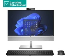 Hewlett Packard (HP) RENEW Sidabrinis HP Elite 840 G9 AIO All-in-One 24 - i5-12500, 16GB, 1TB SSD, 23.8 FHD Non-Touch AG, Height Adjustable, Win 11 Pro, 1 metai (Atnaujinta)
