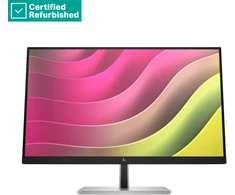 Hewlett Packard (HP) RENEW Sidabrinis HP E24t G5 FHD Touch Monitorius - 23.8" 1920x1080 FHD 300-nit Touch 75Hz AG, IPS, HDMI/DisplayPort, 4x USB-A, height adjustable/tilt/swivel/pivot, 1 metai