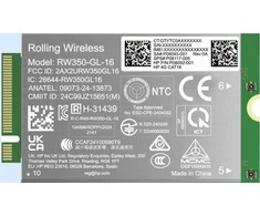 HP 4G LTE Modem m.2 WWAN Cat 16 Mobile Broadband Cellular (compatible with WWAN-ready ProBook EliteBook 4 6 - G1i G1a - 13 14 16)
