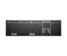HP 725 Belaidė klaviatūra - Multi-Device, Dual-Mode, Programmable, Rechargeable - Nightfall Juodas, spill resistant - ENG