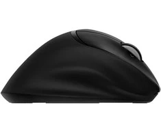 Hewlett Packard (HP) HP 725M Super Capacitor Ergonomic Tilt Wireless Bluetooth Pelė - Programmable, Multi-Surface, Multi-Device, Dual-Mode, Ultra-Fast Rechargeable, Semi-vertical tilt, Comfort Silicone - Juodas
