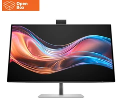HP 727pm Series 7 Pro 4K Conferencing Monitorius - 27" 3840x2160 UHD 400-nit 60Hz AG, IPS Juodas HDR 400, USB-C(100W/15W)/HDMI/DisplayPort Daisy-Chain, 5x USB-A, speakers, 5MP webcam, RJ-45 LAN, height adjustable/tilt/swivel/pivot, 3 metai (Pažeista pakuotė)