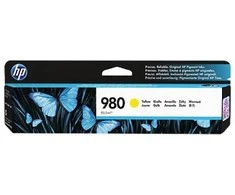 Originali Hewlett Packard (HP) HP 980 Geltona rašalo kasetė