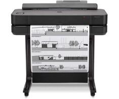 HP DesignJet T650 Spausdintuvas/Plotter 2025 edition - 24" Roll/A4,A3,A2,A1 Color Ink, Print, Auto Sheet Feeder, Auto Horizontal Cutter, LAN, WiFi, 26 sec/A1 page, 81 A1 prints/hour, with Stand, 2 metai