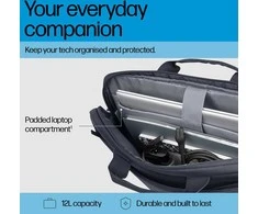 HP Everyday 16 Nešiojamas kompiuteris Briefcase/Top Load, Vanduo Resistant - Juodas