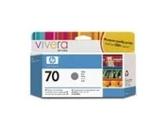 Hewlett Packard (HP) HP Nr.70 Rašalo krepšelis. Pilkas su Vivera rašalu (130 ml)