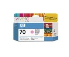 Hewlett Packard (HP) HP Nr.70 Rašalo krepšelis. Šviesiai purpurinė su Vivera rašalu (130 ml)