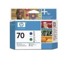 Hewlett Packard (HP) HP no.70 Printhead Mėlyna and Žalias