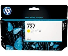 Hewlett Packard (HP) HP nr.727 Geltona rašalo kasetė 130 ml, skirta T920,T1500,T2500 serijai