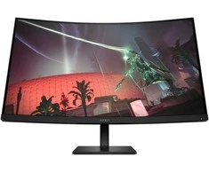 HP OMEN 32c QHD lenktas žaidimų monitorius – 31,5 colio 2560 x 1440 QHD 400 nitų 165 Hz AG, VA, 2x HDMI / DisplayPort / garso lizdas, reguliuojamas aukštis / pakreipimas, 1 metai