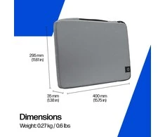 HP Protective 15-16inch Nešiojamas kompiuteris Sleeve - Meteor Sidabrinis