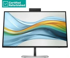 Hewlett Packard (HP) RENEW GOLD HP 527pm Series 5 Pro QHD Charging Monitorius - 27" 2560x1440 QHD 350-nit 100Hz AG, IPS, USB-C(100W)/USB-C(15W)/HDMI/DisplayPort/DisplayPort-out, 3x USB-A, speakers, 5MP cam, RJ-45 LAN, height adjustable/tilt/swivel/pivot, 1 metai (Atnaujinta)