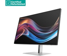 Hewlett Packard (HP) RENEW Sidabrinis HP 727pk Series 7 Pro 4K Charging Monitorius-27" 3840x2160 UHD 400-nit 60Hz AG, IPS Juodas HDR 400, USB-C(100W/15W)/HDMI/DisplayPort Daisy-Chain, 5x USB-A, RJ-45 LAN, height adjustable/tilt/swivel/pivot, 1 metai (replaces Z27k G3) (Atnaujinta)
