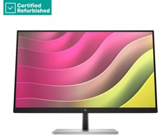 Hewlett Packard (HP) RENEW Sidabrinis HP E24t G5 FHD Touch Monitorius - 23.8" 1920x1080 FHD 300-nit Touch 75Hz AG, IPS, HDMI/DisplayPort, 4x USB-A, height adjustable/tilt/swivel/pivot, 1 metai (Atnaujinta)