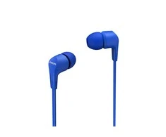 Į ausį įdedamos laidinės ausinės Philips TAE1105, Mėlynos