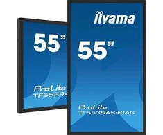 Monitorius iiyama 54,6", 139 cm, IPS LED, 3840 x 2160, 16:9, 5000:1, 8 ms, 40 kontaktinių taškų, HDMI x 2, DP x1, RJ-45