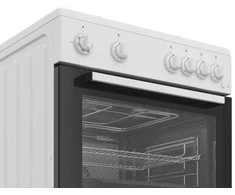 Viryklė INDESIT Cooker | I6G5KCW | Hob type Gas | Oven type Electric | Baltas | Plotis 60 cm | Grilling | Gylis 60 cm | 72 L