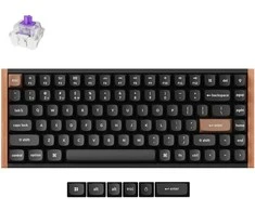 Keychron K2 HE SE - US išdėstymas - Gateron Magnetic Nebula - Carbon Juodas Belaidė klaviatūra