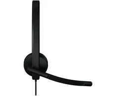 Logitech H570e Stereo MS Teams Ausinės su laidu USB-A, Juodas