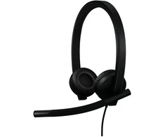 Logitech H570e Stereo MS Teams Ausinės su laidu USB-A, Juodas