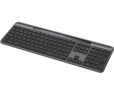 Logitech Signature Slim Solar+ K980 Belaidė klaviatūra, RF belaidė+Bluetooth, US Int, Graphite