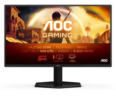 Monitorius Lenovo AOC 68,6 cm/27" (2560×1440) AOC 27G42XNE 16:9 QHD Fast VA 0,5 ms 180 Hz HDMI DP