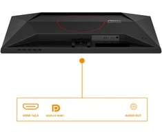Monitorius Lenovo AOC 68,6 cm/27" (2560×1440) AOC 27G42XNE 16:9 QHD Fast VA 0,5 ms 180 Hz HDMI DP