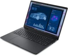 Nešiojamas kompiuteris DELL Pro Max 16 MC16255 /Ryzen AI 9 HX PRO 370/1x64GB/512GB SSD/16" FHD+/RTX PRO 1000 Blackwell 8GB/FgrPr+Smart Card/FHD Cam/Mic/WLAN/US Backlit Kb/6 Cell/W11Pro/3yrs Onsite