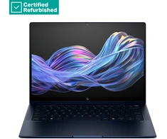 Nešiojamas kompiuteris Hewlett Packard (HP) RENEW Sidabrinis HP EliteBook X Flip G1i AI 14 - Ultra 7-256V, 16GB, 1TB SSD, 14 WUXGA 400-nit AG, 5MP IR cam, FPR, UK/Italian backlit klaviatūra, +Pen, Atmospheric Mėlyna, 56Wh, Win 11 Pro, 1 metai (Atnaujinta)