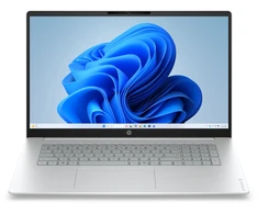 Nešiojamas kompiuteris HP OmniBook 3 17-dp0007nnx - Ryzen 5 130, 24GB DDR5 1DM 4800, 512GB P, 17.3 FHD (1920x1080) Antiglare IPS 300 nits, Glacier Sidabrinis DF+ - 1080p TNR, Not Included 45W AC Adapteris, Win 11 Home, 1 metai
