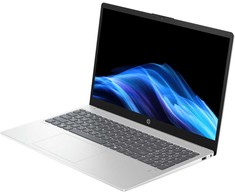 Nešiojamas kompiuteris HP OmniBook 3 AI 15-fn0012ny - Ryzen AI 5 340, 16GB, 512B SSD, 15.6 FHD 300-nit AG, FPR, US klaviatūra, Glacier Sidabrinis, Win 11 Home
