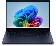 Nešiojamas kompiuteris HP OmniBook X Flip 14-kc0005nn - Ryzen AI 7 450 (8C) 50 NPU TOPs, 32GB LPDDR5X 7500 on-board, 512GB PCIe Gen4 Value, AMD Radeon 860M Graphics, Touch/14.0 2K (1920x1200) Brightview 400 nits, Athmospheric Mėlyna, Win 11 Home, 1 metai
