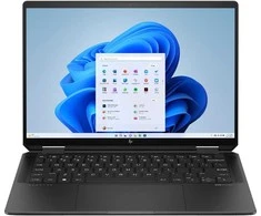 HP Spectre x360 2-in-1 Nešiojamas kompiuteris 14-eu0008nn - Ultra 5-125H, 16GB, 1TB SSD, 14" 2.8K 400-nit 120Hz OLED HDR 500 Touch, 9MP IR cam, FPR, US backlit klaviatūra, 68Wh, Nightfall Juodas, Win 11 Home, 1 metai