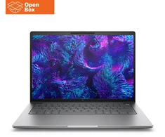 Nešiojamas kompiuteris HP ZBook 8 G1i 14 - OPENBOX - Ultra 7-255H, 32GB, 1TB SSD, NVIDIA RTX 500 Ada 4GB, 14 WUXGA 400-nit AG, 5MP IR cam, WWAN-ready, Smartcard, FPR, US backlit klaviatūra, 77Wh, Win 11 Pro, 3 metai (Pažeista pakuotė)