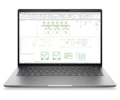 Nešiojamas kompiuteris HP ZBook 8 G2i 14 - Ultra 7-356H, 32GB, 1TB SSD, 14 WUXGA 400-nit AG, RTX PRO 500 Blackwell 6GB, 5MP IR cam, WWAN-ready, Smartcard, FPR, Nordic backlit klaviatūra, 77Wh, Meteor Sidabrinis, Win 11 Pro, 3 metai