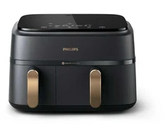 Philips 3000 Series dviejų krepšelių gruzdintuvė NA352/00 (Pažeista pakuotė)